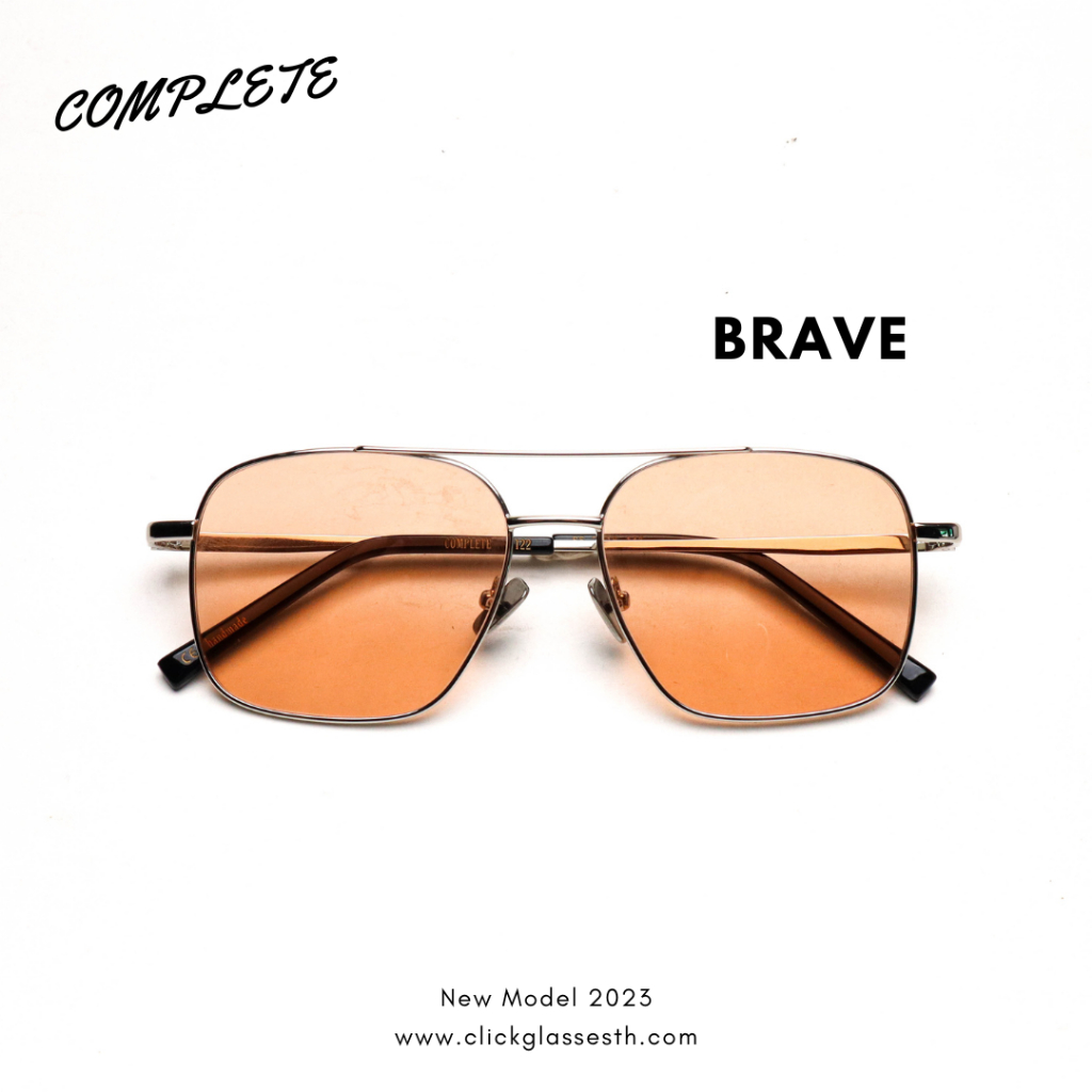 แว่นกันแดด Complete รุ่น Brave Sun By Click glasses