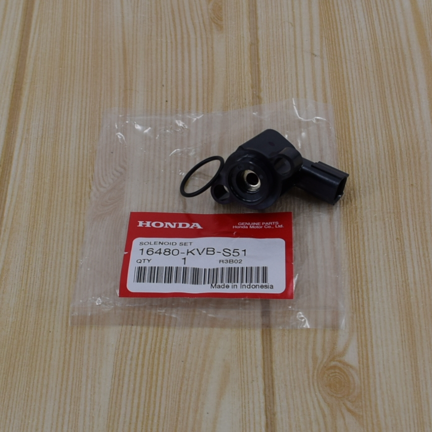 โซลินอยชดเชยอากาศ ข้างเรือนลิ้นเร่ง Scoopy-I / Zoomer-X /Click แท้ศูนย์ฮอนด้า ราคา/1ชิ้น 16480-KVB-S51