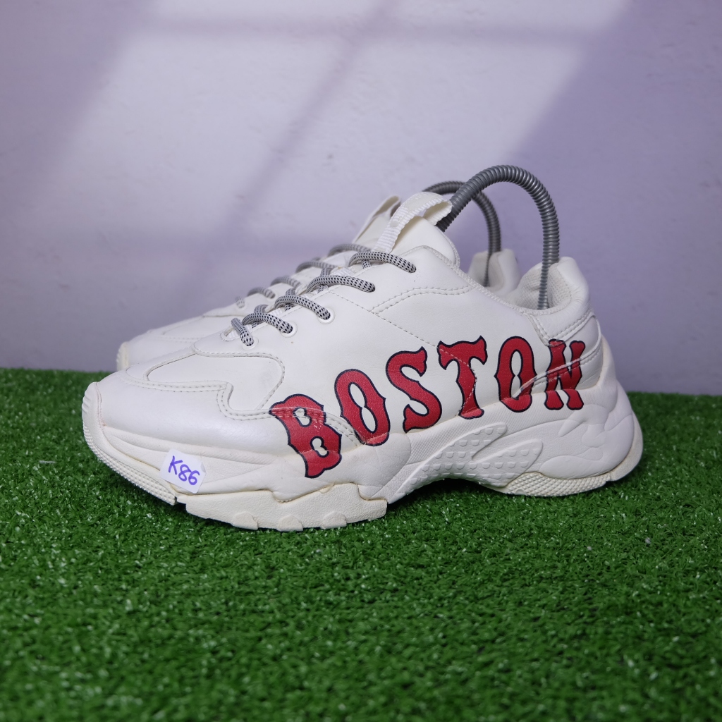 (39/25 cm) MLB Boston รองเท้าผ้าใบMLBบอสตัน ผู้หญิง #ไม่การันตี