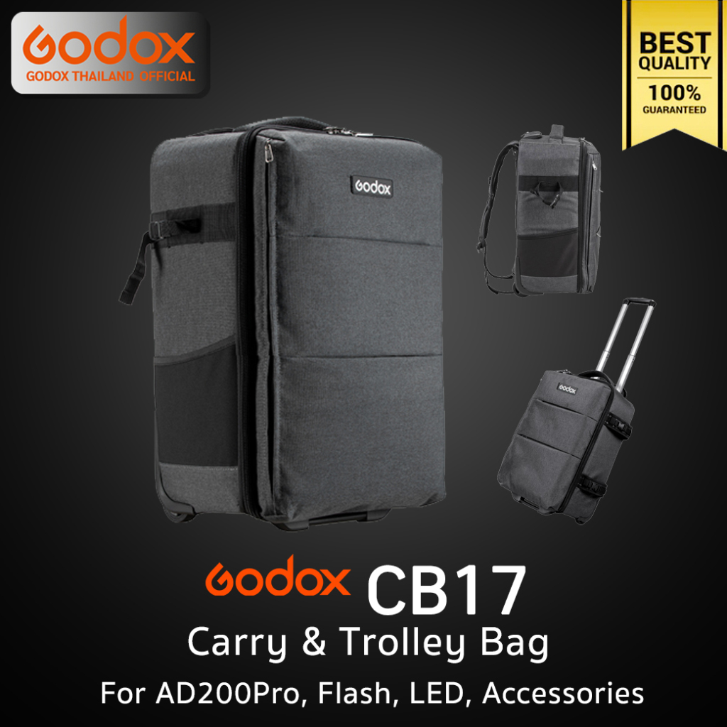 Godox Bag CB17 Carry & Trolley For AD1200Pro กระเป๋า กล้อง เลนส์ แฟลช LED และ อุปกรณ์ / Godox Thailand