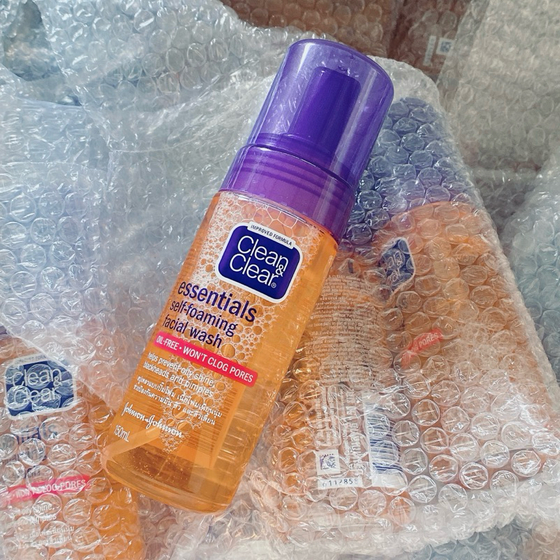 คลีนแอนด์เคลียร์ (เลือกสูตร) แพ็คคู่ 100 มล / ขวดปั๊ม 150 มล CLEAN & CLEAR หมดอายุ 2027