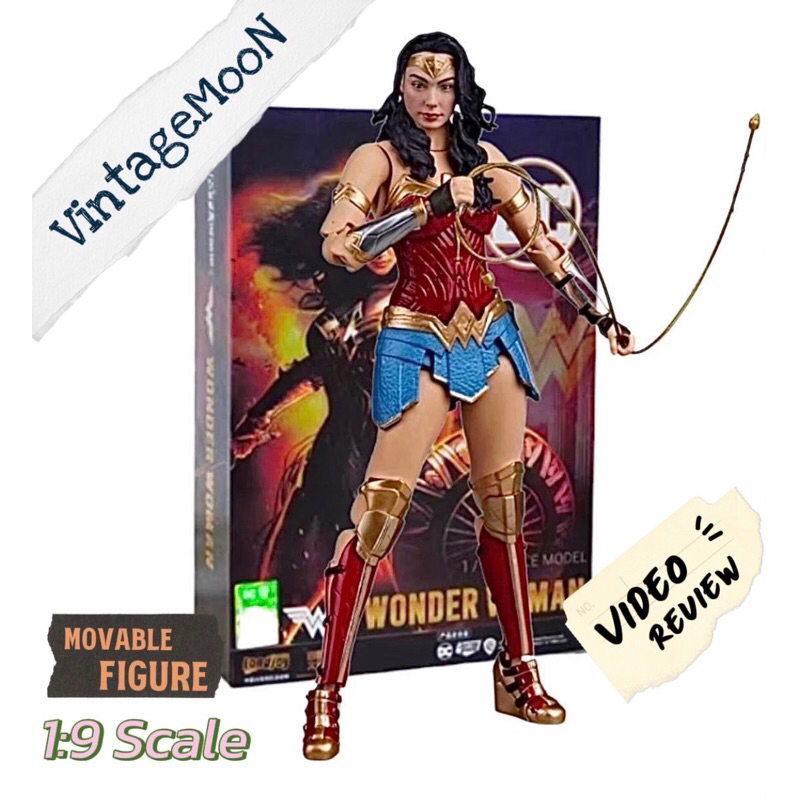 WONDER WOMAN DC Super Hero Fondjoy 1/9 Scale Action 19 cm