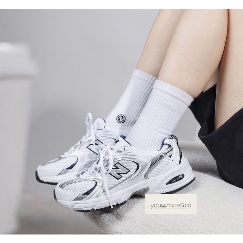 (พร้อมส่ง) New Balance 530 MR530SG GreyWhite ของแท้ 100 %