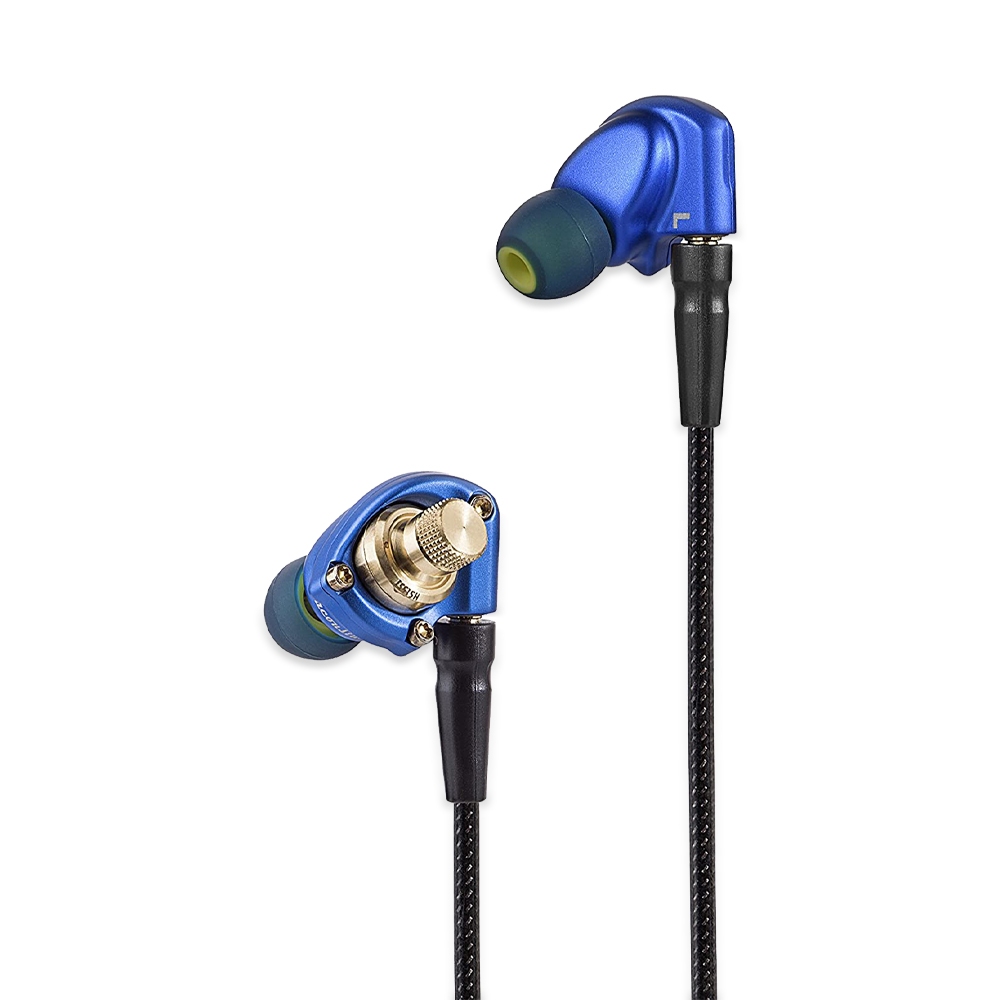 Acoustune HS1551CU หูฟัง In-Ear Monitor Headphones สี Blue และ Red