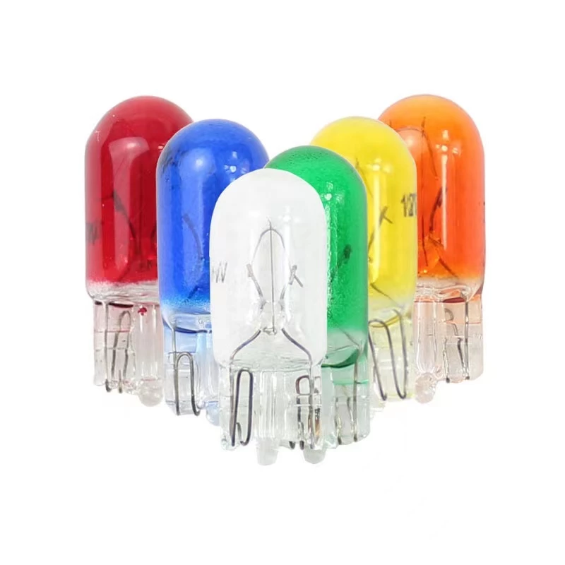 หลอดไส้ T10 5W 12V ขั้วเสียบ มีหลายสี thumbnail 3