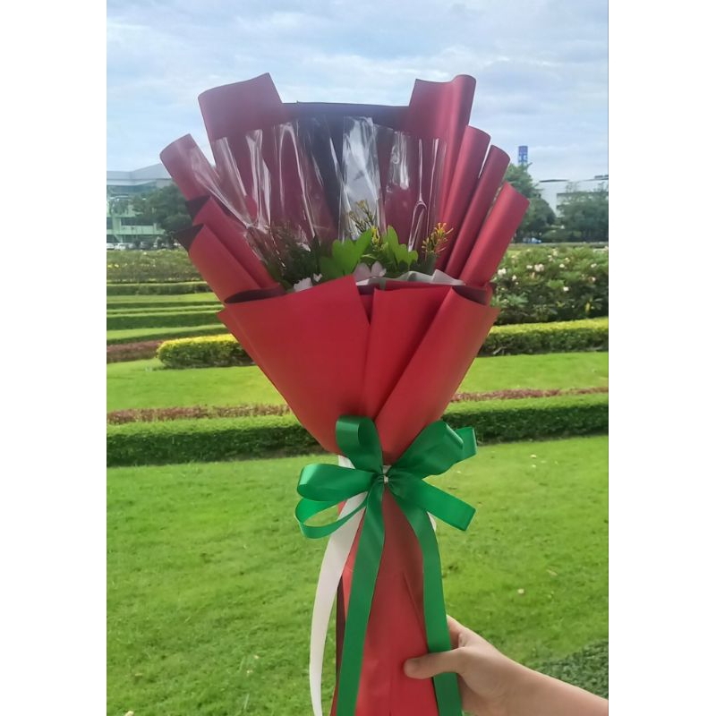 ช่อดอกไม้ใส่ธนบัตรมีแบบ5ซอง10ซอง20ซอง สำหรับโอกาสวันพิเศษ รับปริญญา ปัจฉิม วันเกิดและวันวาเลนไทน์