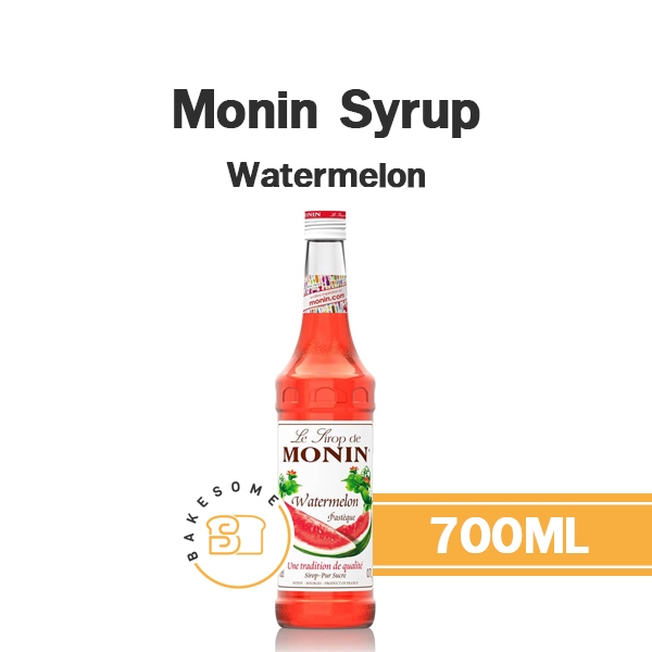 Monin Syrup Watermelon โมนิน ไซรัป แตงโม โมแนง ไซรัป น้ำเชื่อม โมนิน 700ML