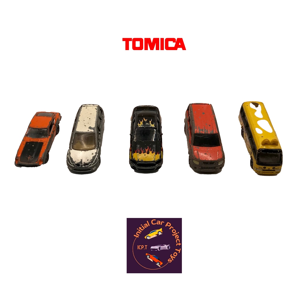 โมเดลรถเหล็ก Tomica,แบนด์อื่นๆ โมเดลรถตั้งโชว์ โมเดลรถทั่วไป 5คัน post.35