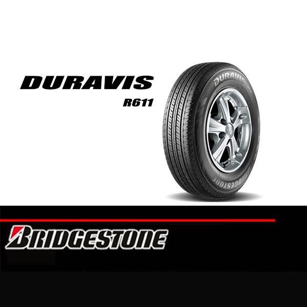 ยางรถยนต์ BRIDGESTONE 215/65 R16 รุ่น DURAVIS R611 106/104S (จัดส่งฟรี!!! ทั่วประเทศ)