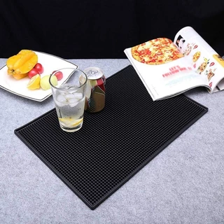แผ่นยางกันลื่นเคาเตอร์บาร์ แผ่นยางรองเชคเกอร์ Bar Mat