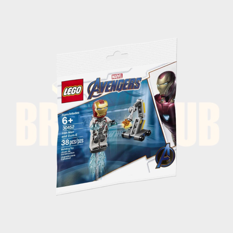 Lego Marvel #30452 Iron Man and Dum-E polybag
