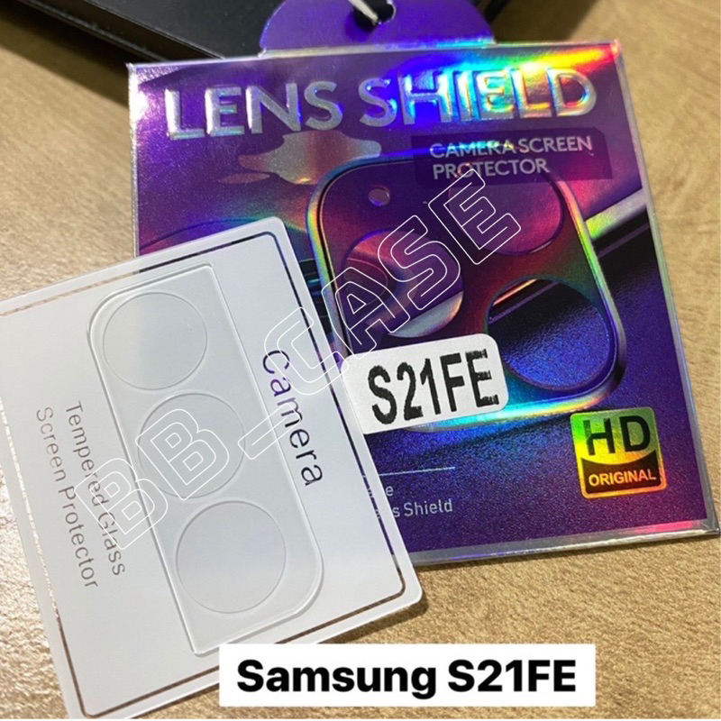 ฟิล์มกระจกเลนส์กล้องหลัง Lens(ใส)3D รุ่น Samsung S21FE(5G) (ตรงรุ่น) ฟิล์มกระจกติดเลนส์ สินค้าพร้อมส