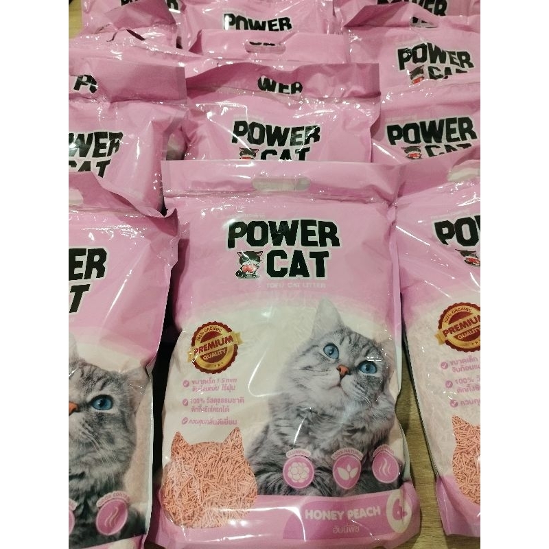 ทรายแมวเต้าหู้ Power Cat