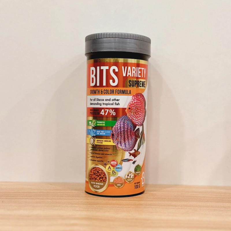 BITS Variety Supreme Growth & Color Formula(ขวดสีส้ม)/100g
