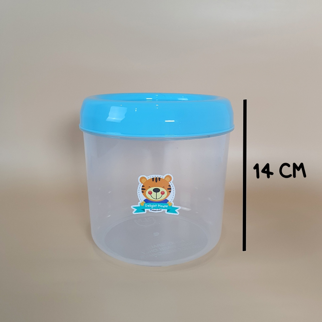 กระปุกพลาสติกใส ✨ ฝามีรูหยอด เหรียญได้ โหลพลาสติก Food Grade กระปุกออมสิน กระปุกใส เก็บของเล่น - รูปที่ 2