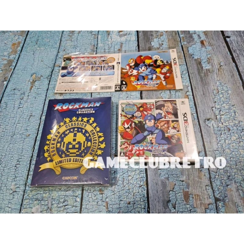 Rockman Classic Collection Limited Edition E capcom Brand New มือ 1 Nintendo 3DS