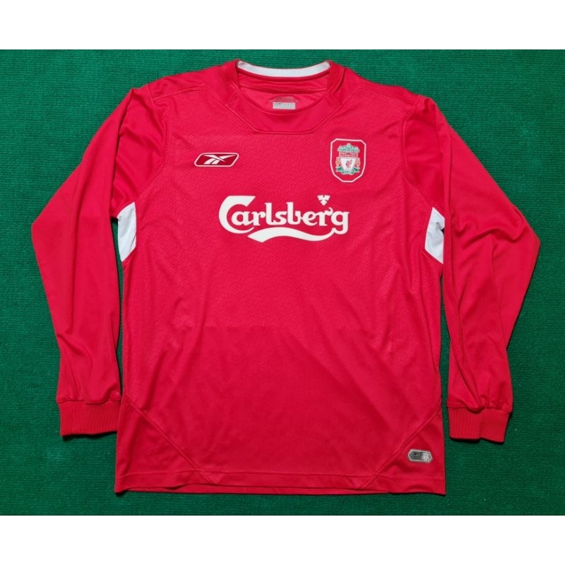 เสื้อ Liverpool แท้ชุดเหย้าปี 2004 (ชุดแชมป์ UCL) มือสอง