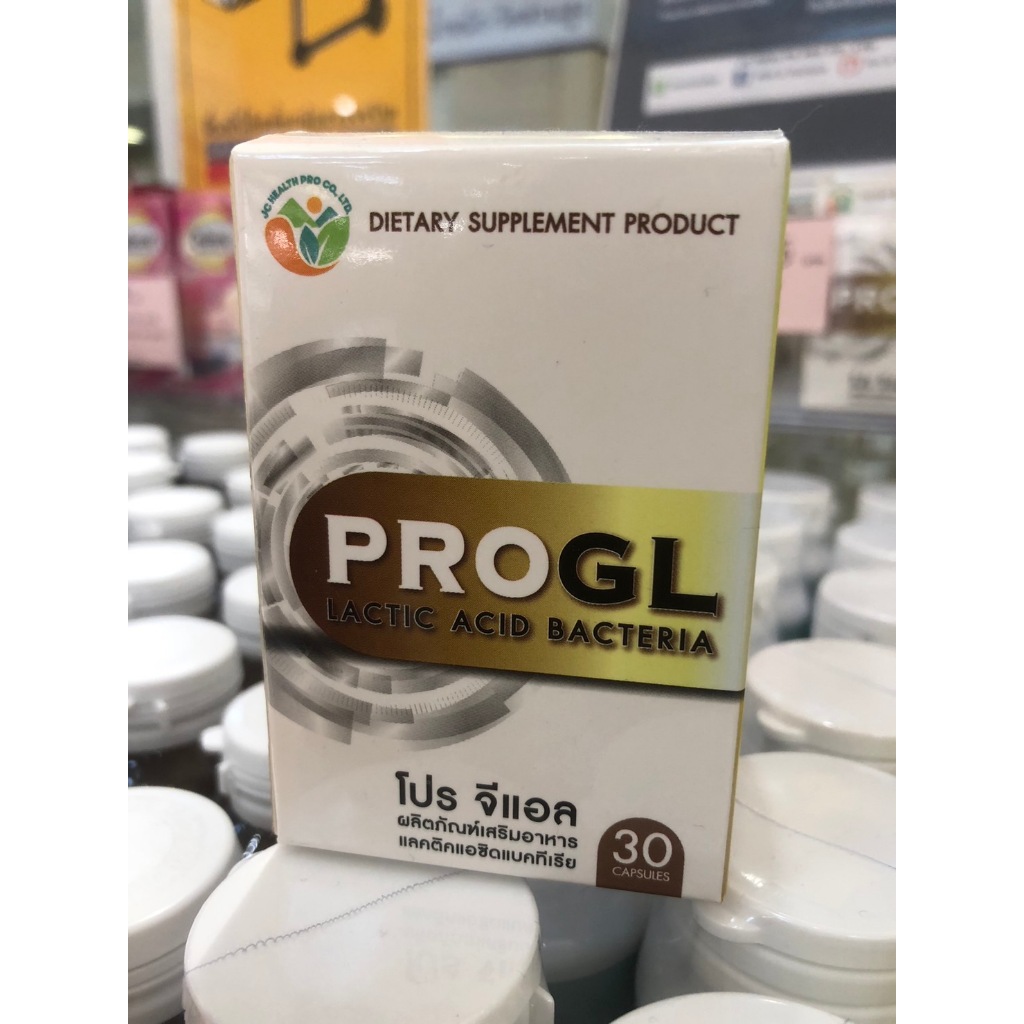 Pro GL Probiotic Capsule (ผลิตภัณฑ์ โปรไบโอติก Lactic Acid Bacteria) 30 เม็ด