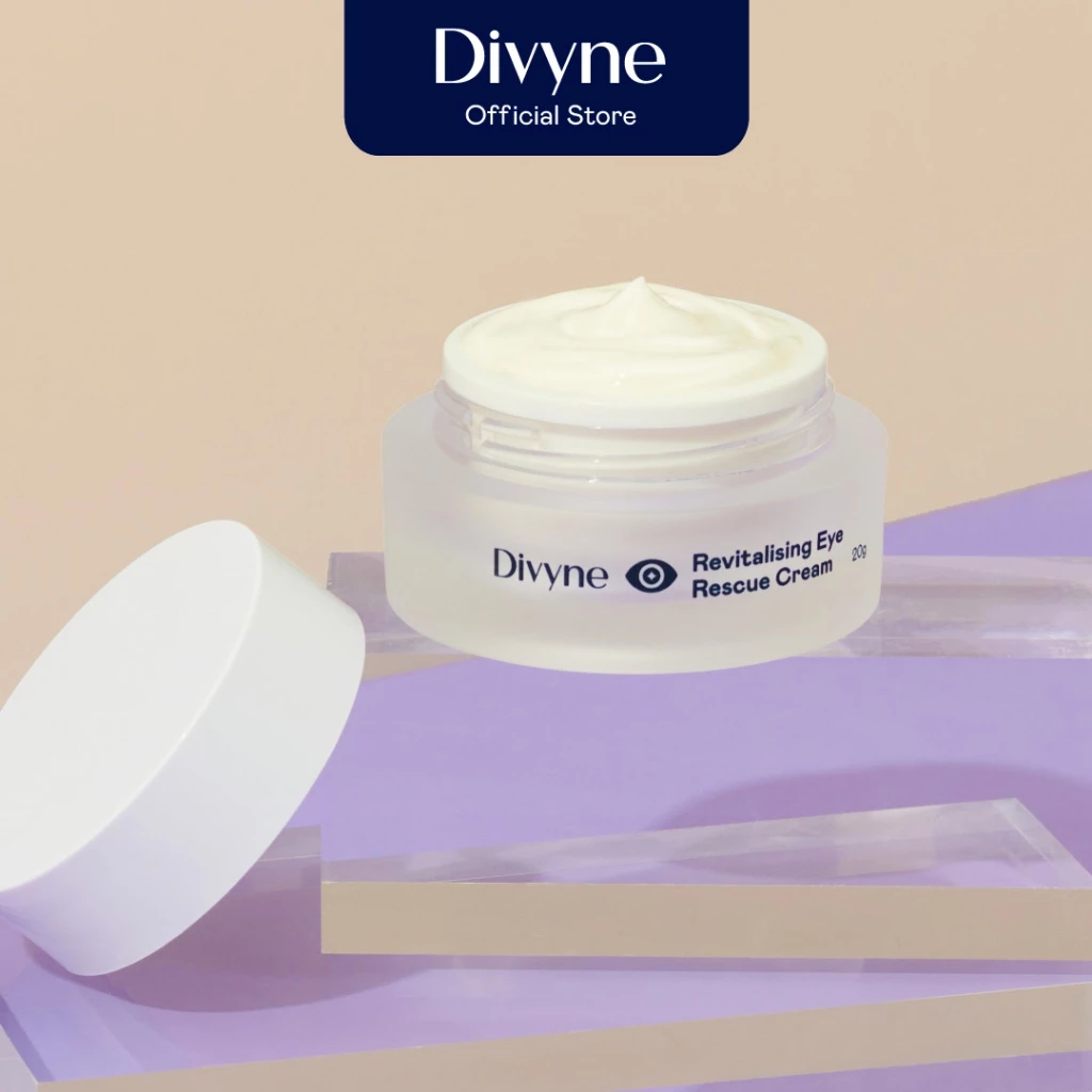 DIVYNE Revitalising Eye Rescue Cream 20g อายครีม ลดริ้วรอย รอยหมองคล้ำใต้ตา