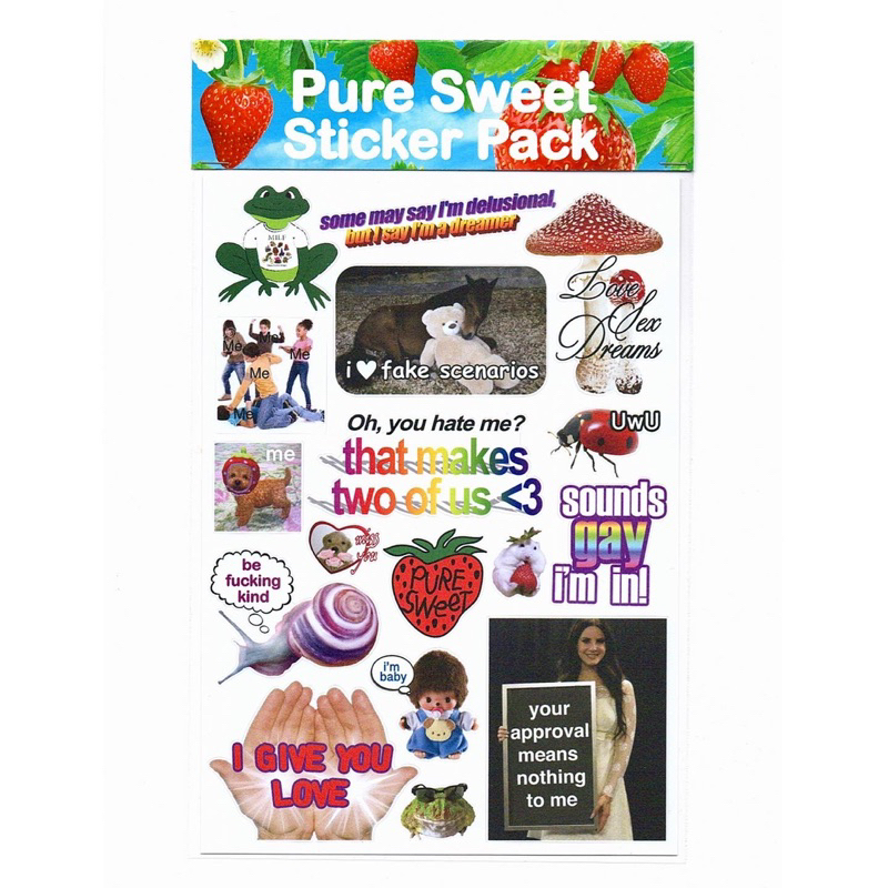 Pure Sweet สติกเกอร์ Sticker Pack 02