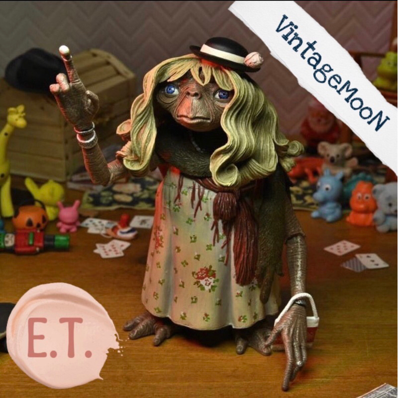 ET NECA ULTIMATE DRESS-UP E.T. (40TH ANNIVERSARY) ACTION FIGURE 18 CM