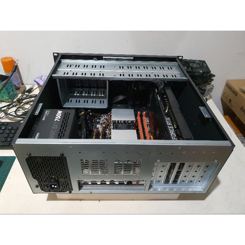 เคส แร็ค 4U 4U450 DX4450B E-ATX ATX M-ATX ITX RACK CHASSIS SERVER CASE COMPUTER WORKSTATION COMWORK
