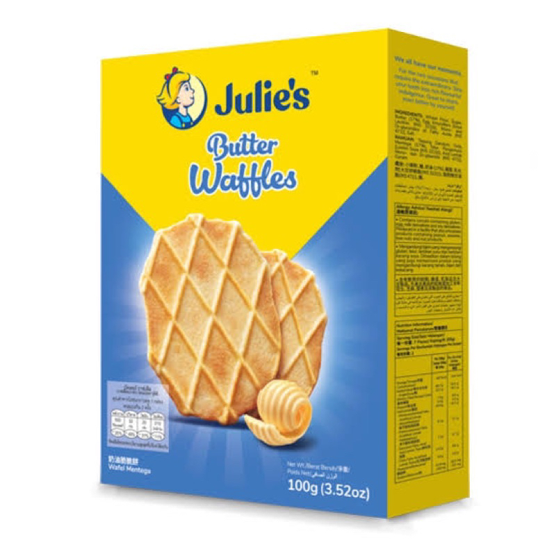 Julie's Butter Waffle บัตเตอร์วาฟเฟิล