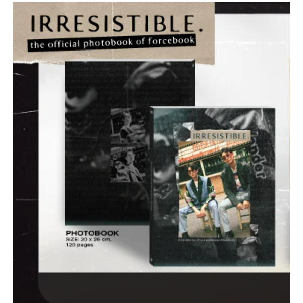 IRRESISTIBLE | THE OFFICIAL PHOTOBOOK OF FORCEBOOK พร้อมส่ง