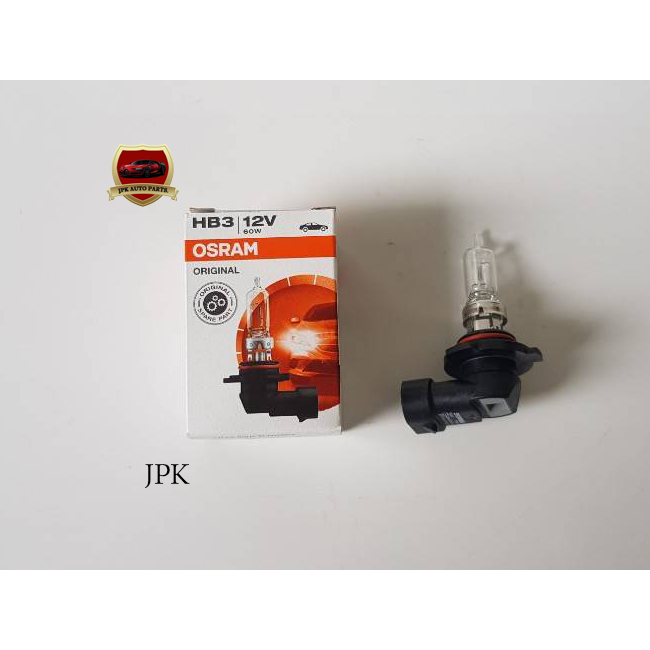 หลอดไฟ HB3,9005 12V 60W (ไฟสูง) OSRAMแท้ๆ ดวงละ95บาท