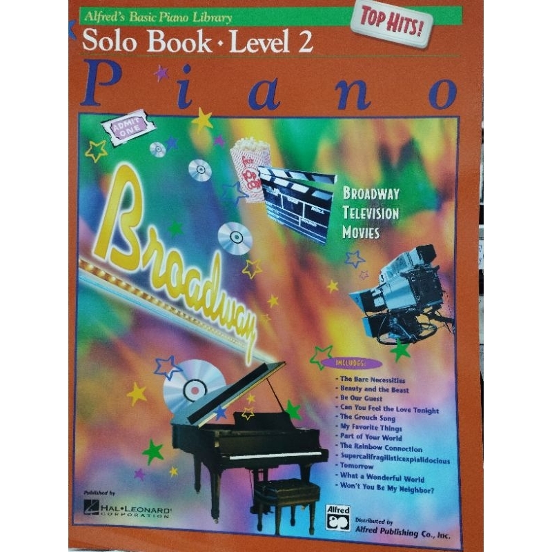 Basic Piano Course SOLO BOOK LEVEL 2 TOP HITS/038081176345