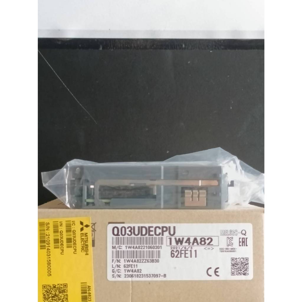 PLC CPU MITSUBISHI : Q03UDECPU ราคารวมVat มีสต๊อกในไทย (กรณีสินค้าหมดสั่งได้ในระยะเวลา15-20วัน)