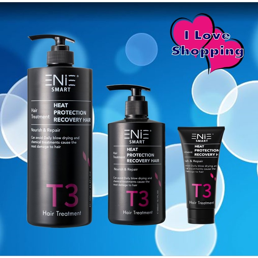 ENIE T3 ขนาด 100/300/1000 ml ทรีทเม้นท์บำรุงเส้นผม และกันความร้อน