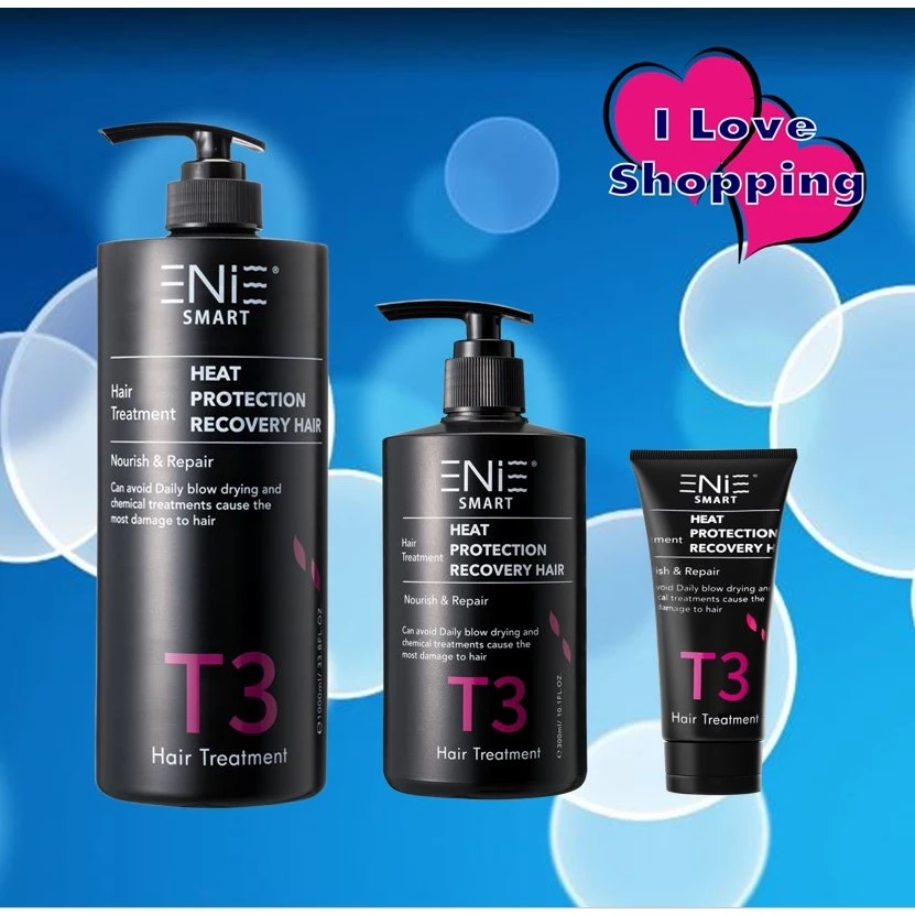 ENIE T3 ขนาด 100/300/1000 ml ทรีทเม้นท์บำรุงเส้นผม และกันความร้อน
