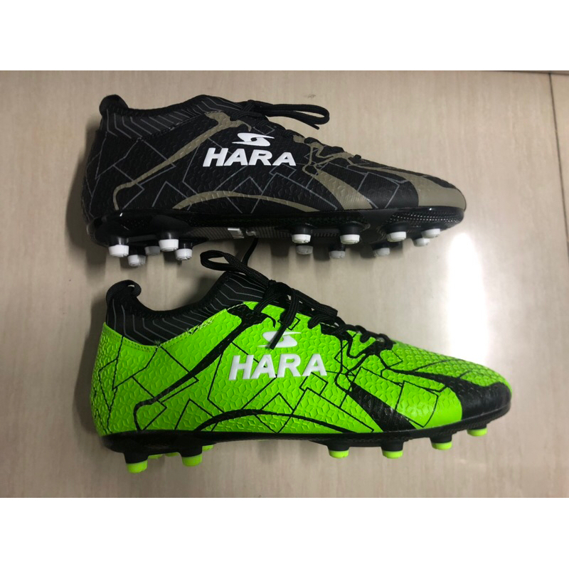 HARA รองเท้าสตั๊ด รองเท้าฟุตบอล รุ่นF26 สีเขียว สีดำ พร้อมส่งคะ