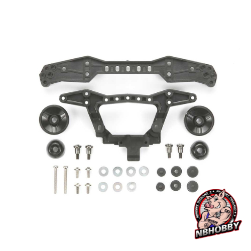 Tamiya Item 15412 – Carbon Reinforced Rear Double Roller Stay (3 Attachment Points)