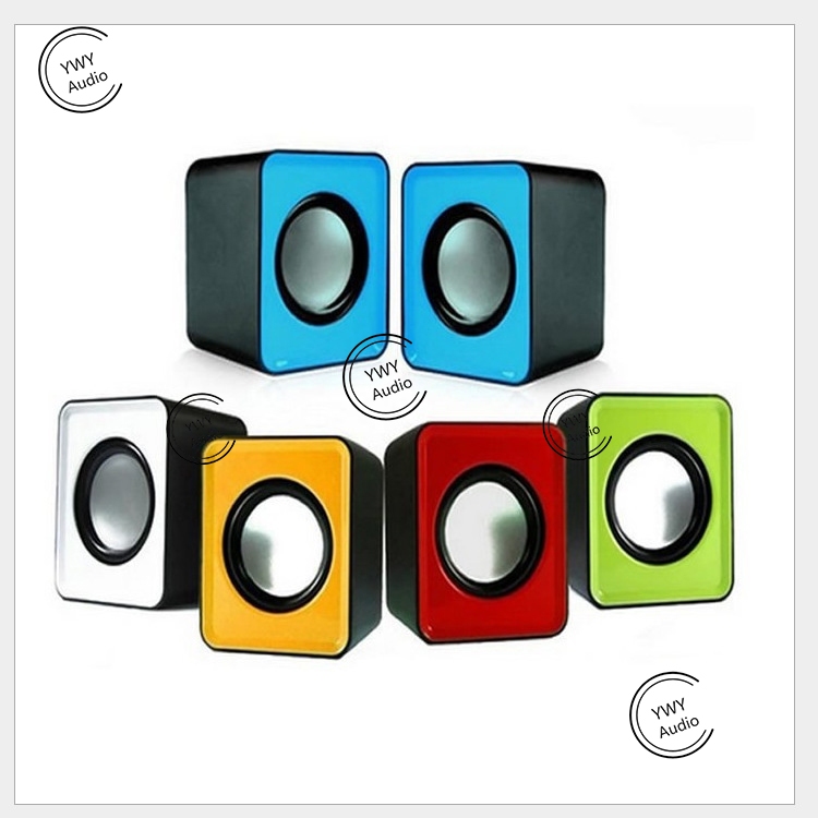 YWY Audio Mini Speaker 101TD Square Portable Desktop Laptop Speaker ลําโพงขนาดเล็กแบบพกพาลําโพงเพลงกลางแจ้ง C2