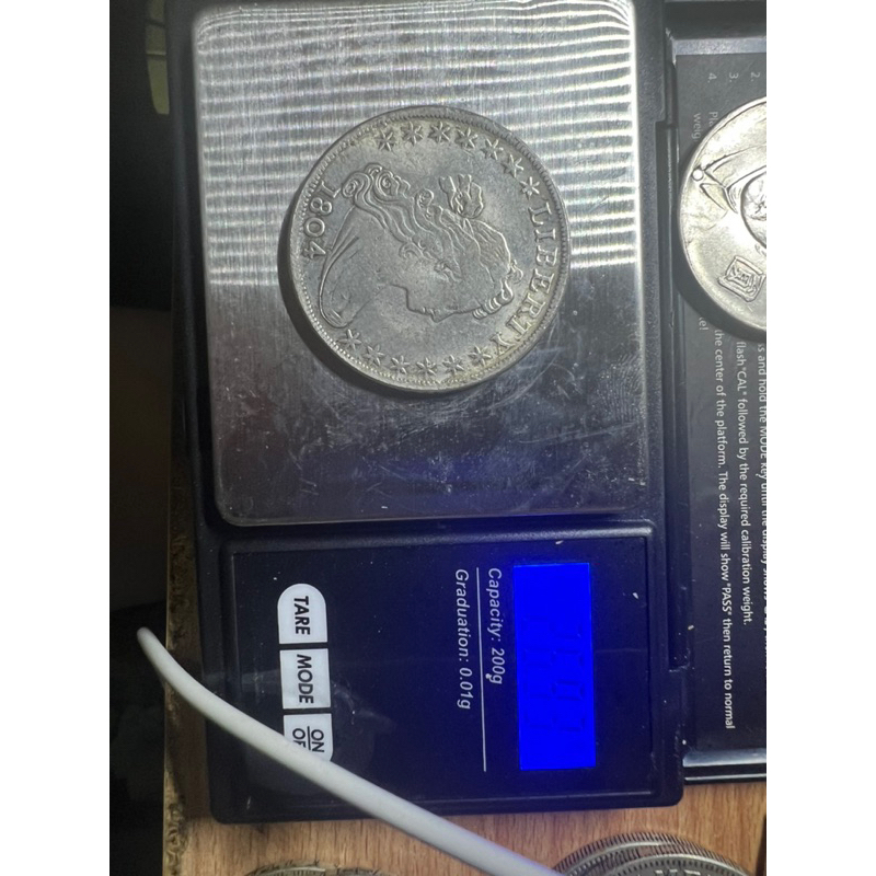 เหรียญLIBERTY 1804 เงินแท้90%