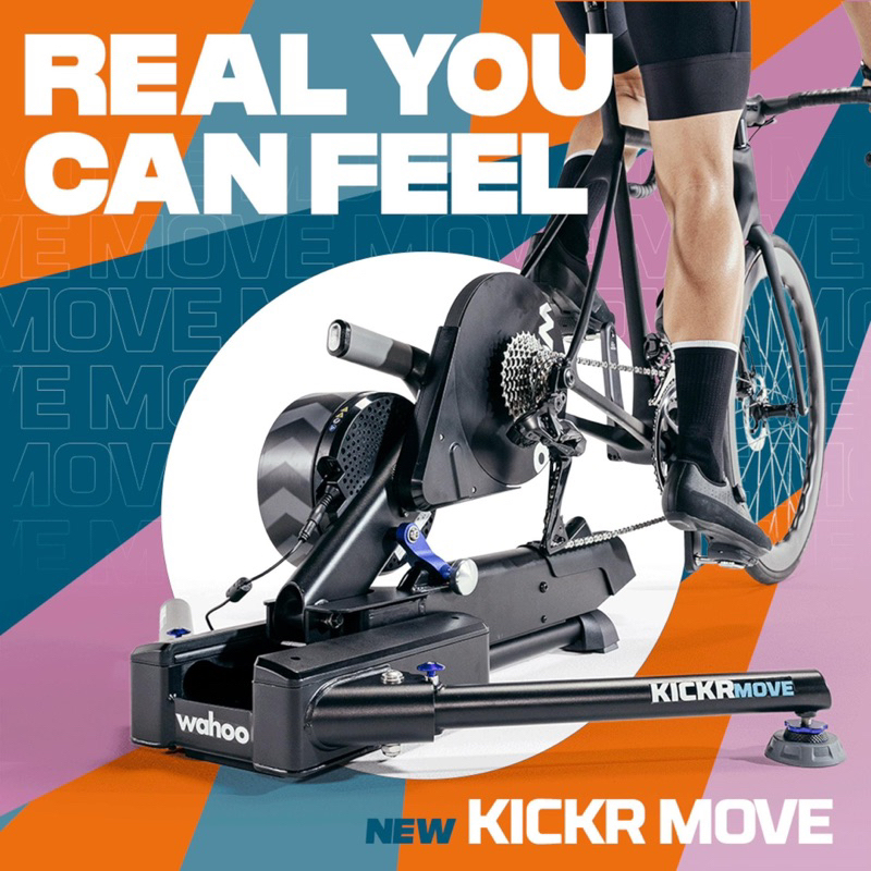 เทรนเนอร์จักรยาน WAHOO KICKR MOVE วัดวัตต์ได้