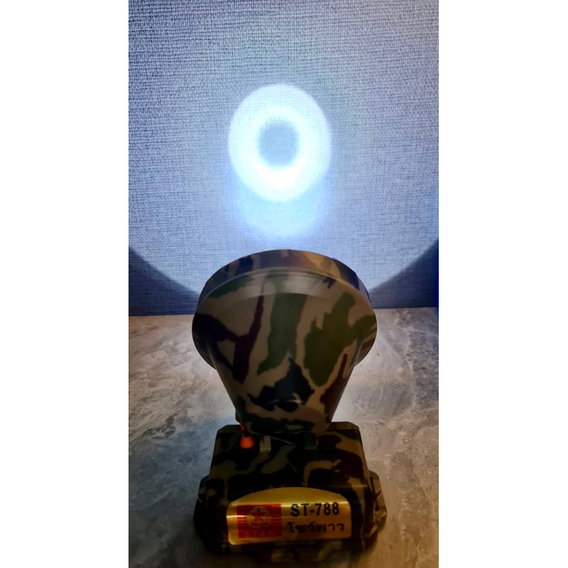 ไฟฉายตราดาวSt788 ไฟแรง2000W. ส่องไกล3000ม. ใช้งานได้30ชม. จอแสดงแบตเตอรี่ - รูปที่ 6