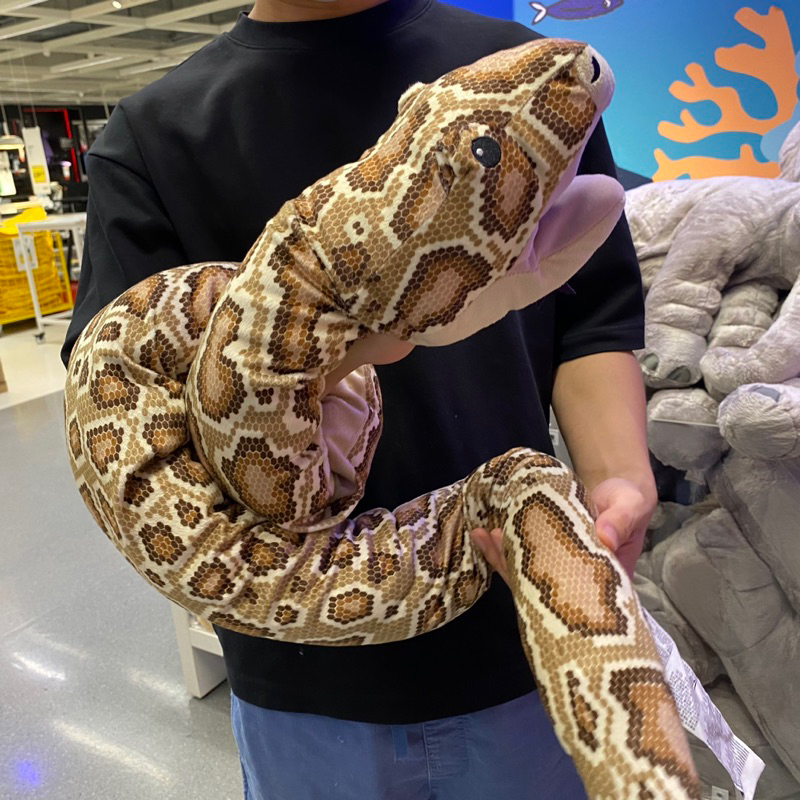 ตุ๊กตางู ตุ๊กตางูเหลือม อิเกียแท้ ตุ๊กตาถุงมือ
