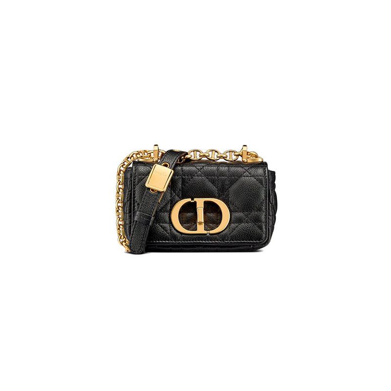 Dior/super mini/DIOR/CARO/กระเป๋าสะพาย/กระเป๋าสะพายข้าง/ของแท้ 100%