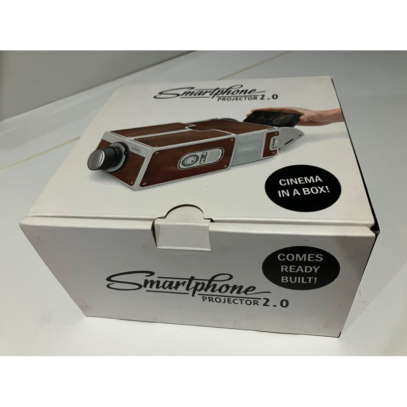 Smartphone Projector 2.0 (เครื่องฉายภาพจากมือถือ) ไม่ต้องเสียบไฟ สายกางเต็นท์ไม่ควรพลาด!!!