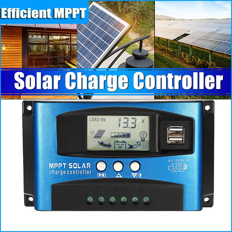 mppt solar charger controller 30A 12v24v ชาร์จแผงโซล่าเซลล์