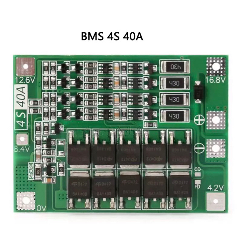 bms4 Lion 40Aแท้16.8v