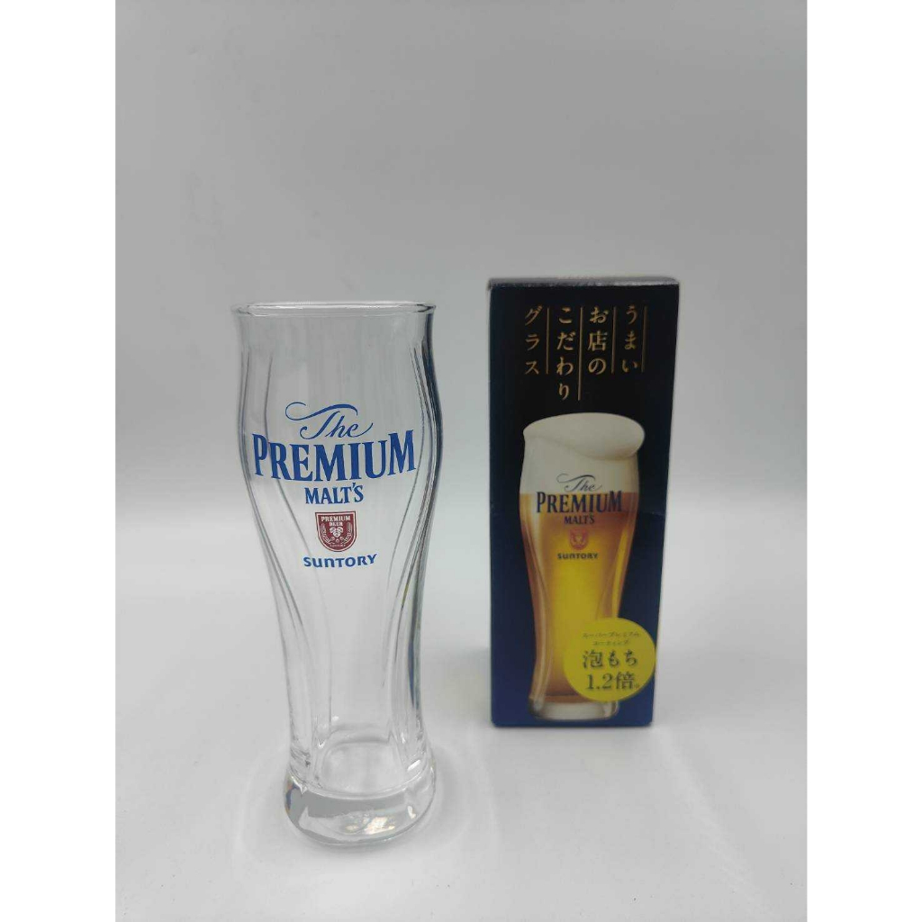 แก้วเบียร์ Suntory The Premium MALT'S