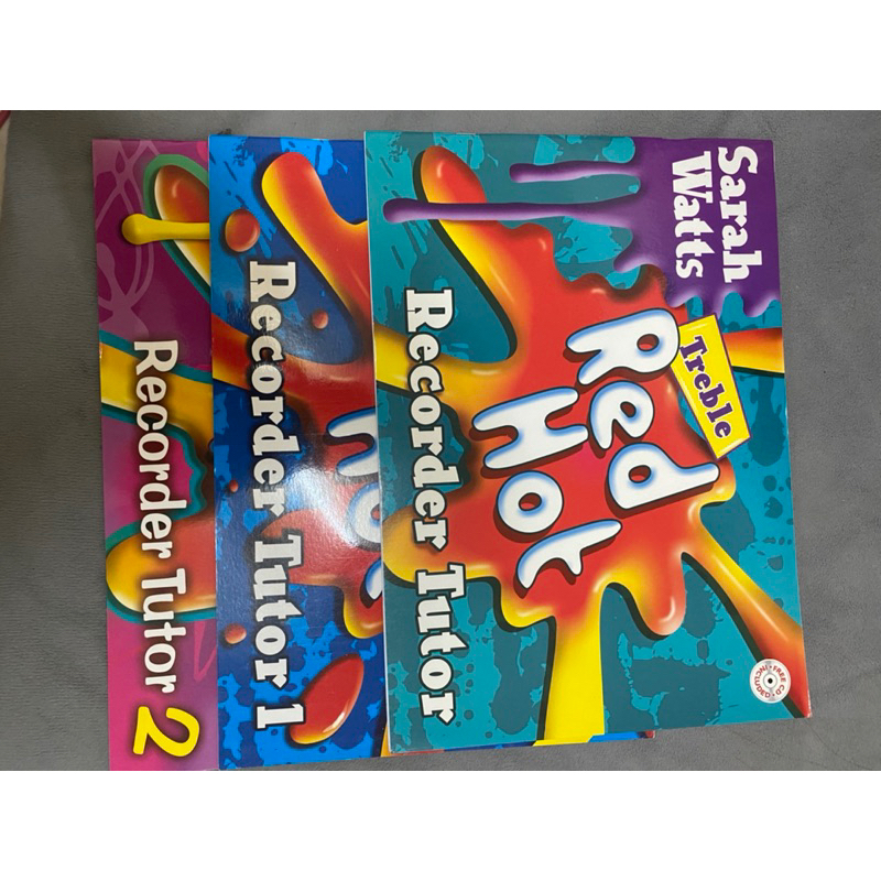Red Hot Recorder Tutor 1 2 -Sarah Watts