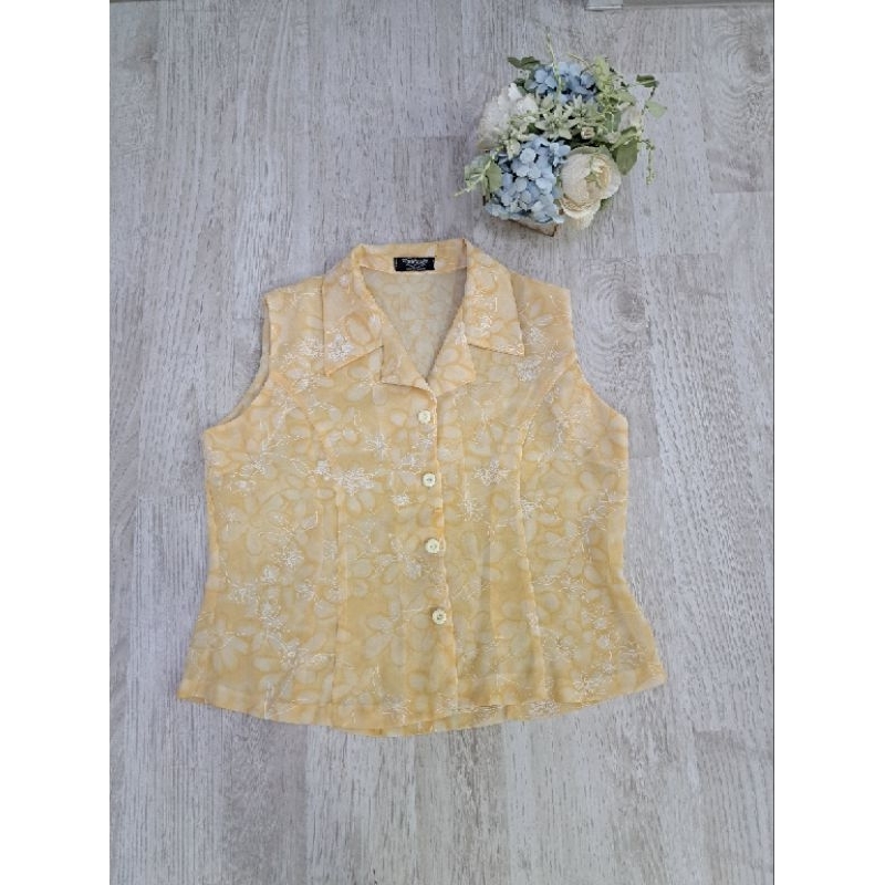 Used เสื้อแขนกุดวินเทจ❤️ 79 บาท❤️ แบรนด์ BEER CLUB