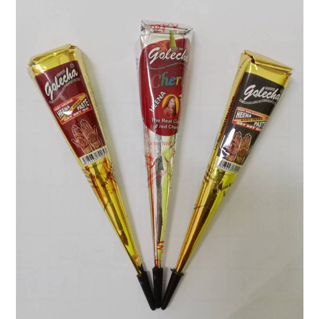 (1 ชิ้น) สีเพ้นเฮนน่า Henna