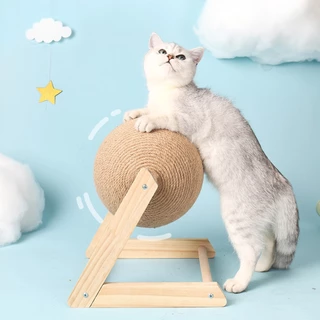 Petcho ของเล่นแมว ที่ลับเล็บแมว ฝนเล็บแมว ที่ฝนเล็บแมวลูกบอล ที่ฝนเล็บแมวใหญ่ ที่ฝนเล็บแมวขนาดใหญ่ บ้านแมว ที่ฝนเล็บแมว