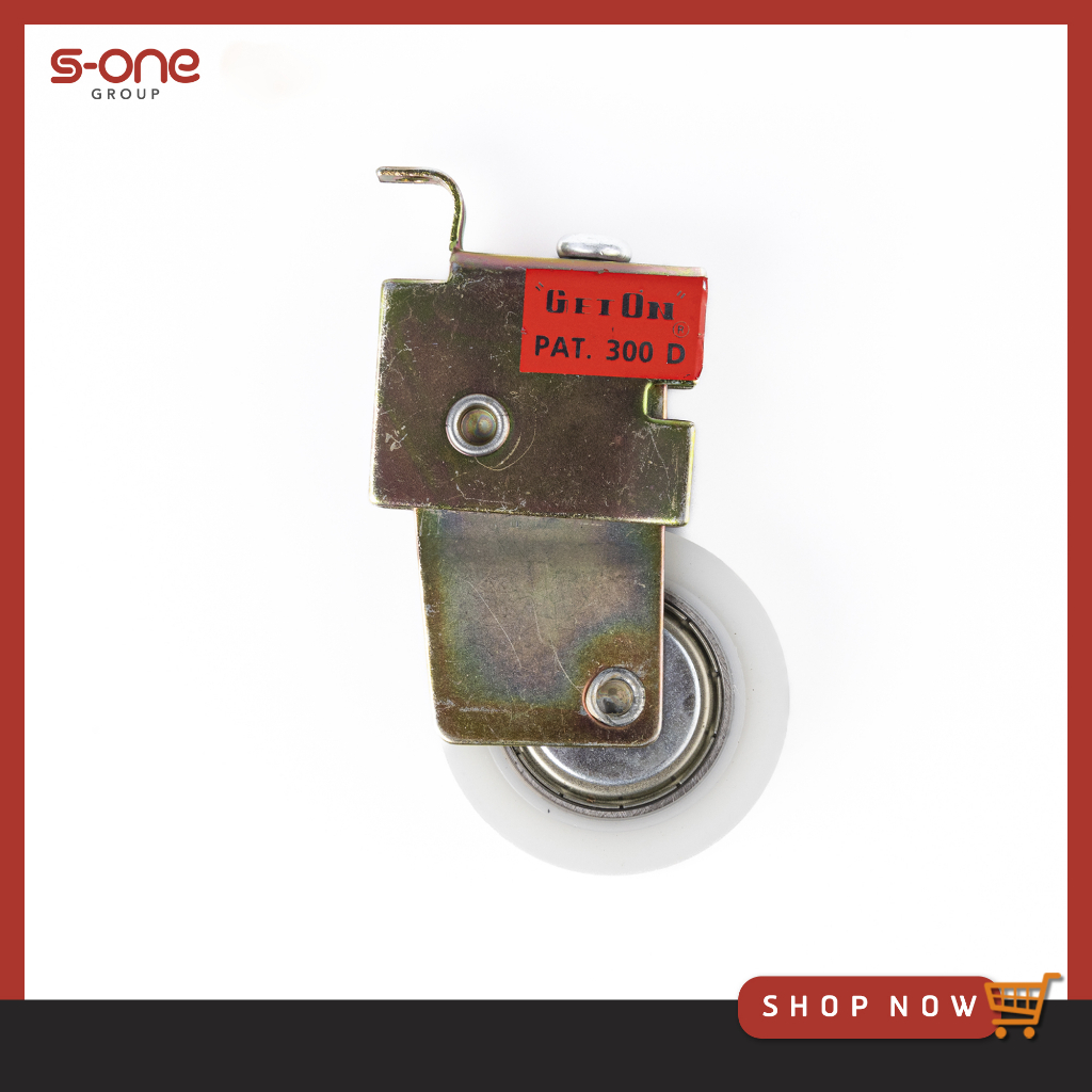 ล้อบานเลื่อน  GET ON    แดง / เอสวรรณ s-one group s-one supplies